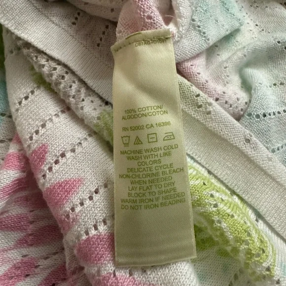 Sigrid Olsen Cream Knit Top - Picture 9 of 13